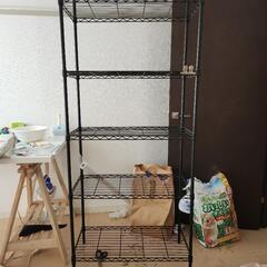 【ネット決済】家具 収納家具 スチールラック