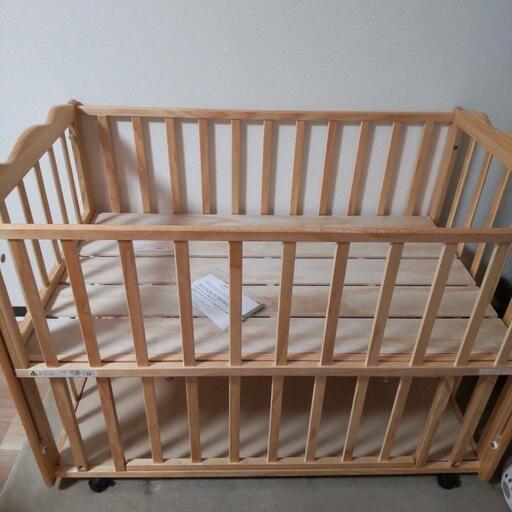 大和屋 ベビーベッド フラルWオープンすのこ