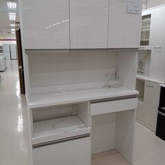 ☆ジモティ割あり☆ NITORI レンジボード ホワイト W120×D42×H205