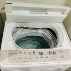 Panasonic 洗濯機 NA-F7PB1 7kg 大阪市北区直接