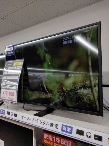 6ヶ月間動作保証付 液晶テレビ HJ32A5800 2020年製