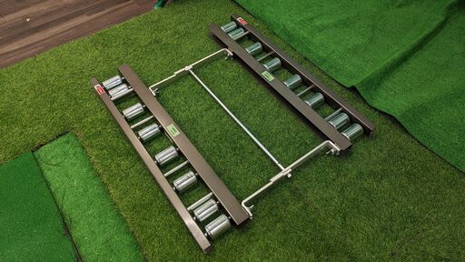 ローラー台 パレット移動用 1.5ton ステンレス パレットローダー 運搬 重量物 移動 搬送 トラック用品 パーマンオリジナル（01）