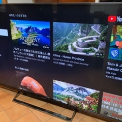 パナソニック 49インチ 49型 4K ビエラ TH-49CX800 2015年製 検 50インチ 50型