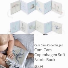 新品☆Cam Cam COPENHAGEN ソフトファブリックブック