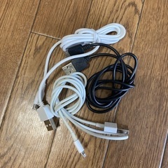 microUSBコード２本　未使用