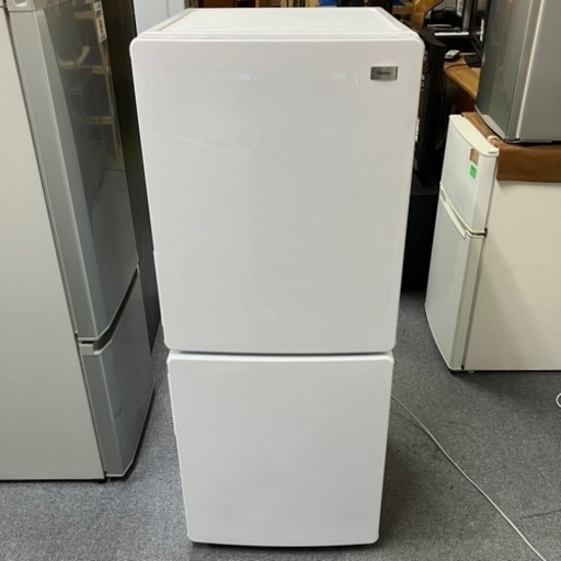 北海道　帯広　ハイアール　haier 冷蔵庫　148L  JR-NF148A   2017年製　単身　2ドア　白