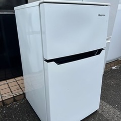 ハイセンス2ドア冷蔵庫2017年製