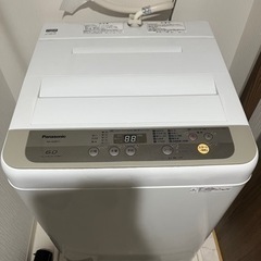 Panasonic 全自動洗濯機6kg