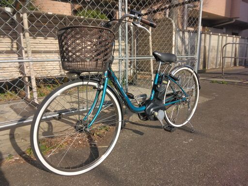 パナソニック　２６インチの電動自転車です。　前後タイヤ新品交換済みです。