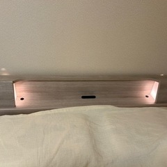 ベッドフレーム＋マットレス　ダブルベッド　　