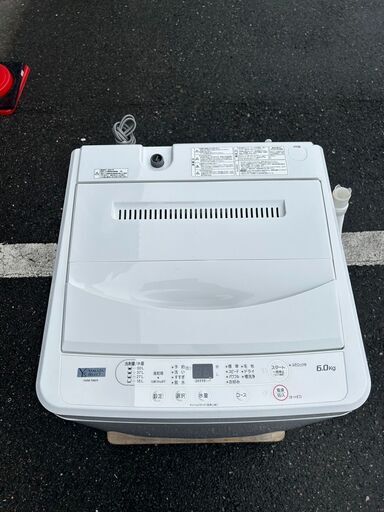 洗濯機 ヤマダ電気 YWM-T60H1 2021年 6kg せんたくき【3ヶ月保証★送料に設置込】自社配送時代引き可※現金、クレジット、スマホ決済対応※