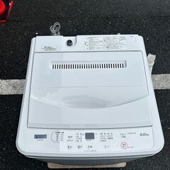 洗濯機 ヤマダ電気 YWM-T60H1 2021年 6kg せんたくき【3ヶ月保証★送料に設置込】💳自社配送時🌟代引き可💳※現金、クレジット、スマホ決済対応※