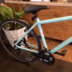 前後タイヤ・チューブ新品！】サスペンション付き 3×7速 700×28cクロス