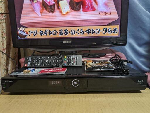 決まりました！SHARP ブルーレイレコーダー BD-W515【完動品】
