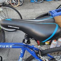 ＧＩＯＳ　クロスバイク　７００ｘ２８ｃ　3x8変速　フレーム　アルミ　サドル　新品　青　配達可能