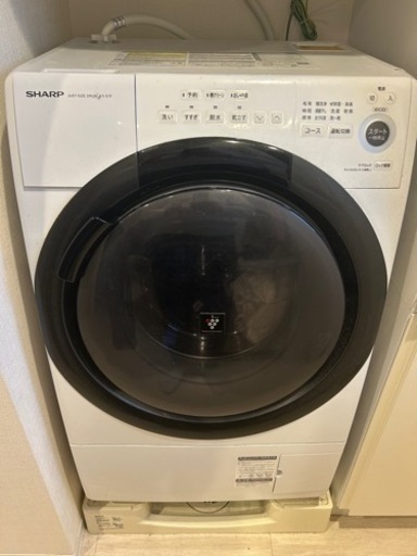 シャープ ドラム式乾燥機付き洗濯機