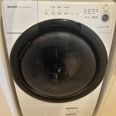 【ネット決済】シャープ ドラム式乾燥機付き洗濯機