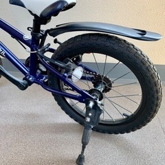 ヨツバサイクル「ヨツバゼロ16」泥よけ・スタンド付　子供自転車