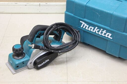 makita マキタ 82㎜電気カンナ KP0800A 電動工具 ② (D5583atxY)