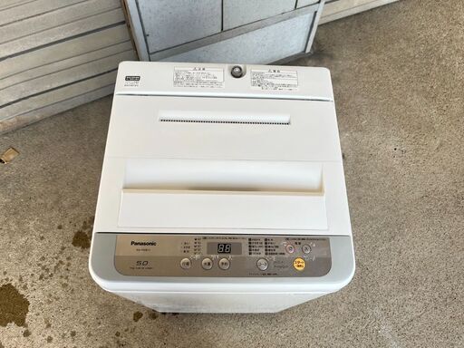 単身者向け 全自動洗濯機 5.0K パナソニック NA-F50B11 2018年製 中古動作品 クリーニング済み