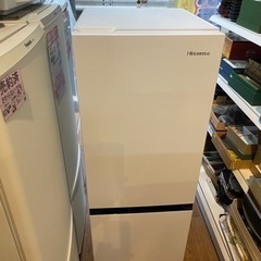 2021年製　ハイセンス　162L 2ドア冷蔵庫　HR-D16F...