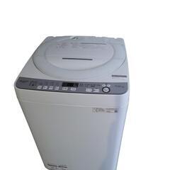 【売り切れ】シャープ　洗濯機　7kg　ES-GE7D-W　2020年製