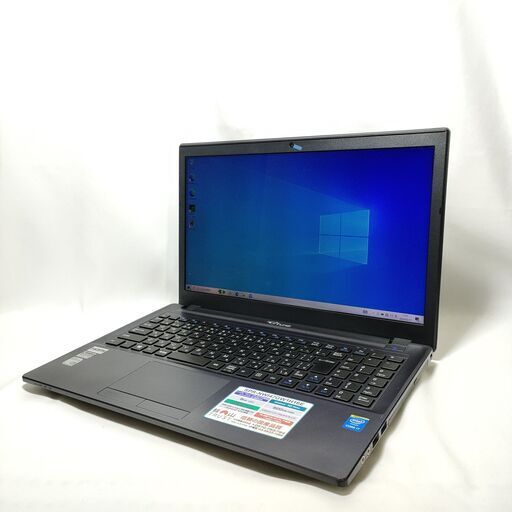 GTUNE 15.6インチゲーミングノート Corei7-4710QM 新品SSD256GB メモリ8GB Windows10 Office付き 15.6インチFHD カメラ HDMI SD マウスコンピューター