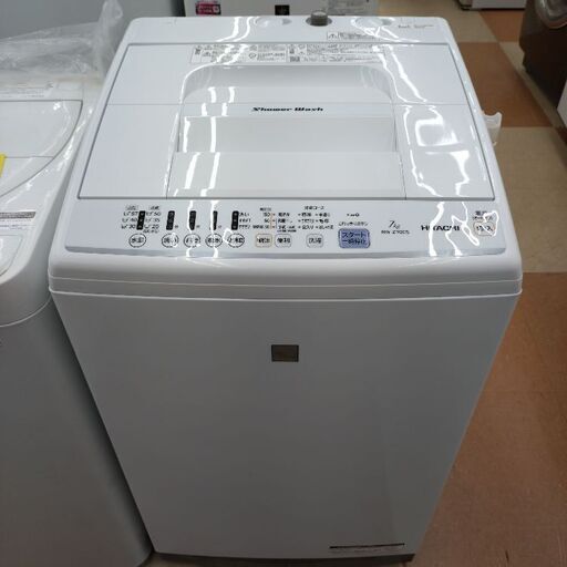 ★ジモティー割引有★ 日立 全自動電気洗濯機 7.0kg NW-Z70E5 2018年製 中古品