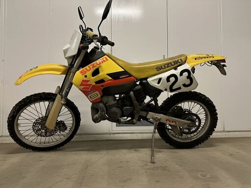 94年式RMX250S 混合仕様、キャブ、サイレンサー変更