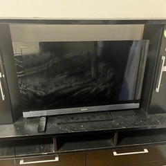 SONY製液晶テレビ、テレビ台セット
