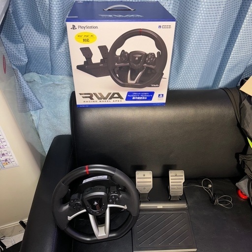 2000円オフ済価格！ PS4 PS5 PC対応 ほぼ未使用美品完品 新製品版 HORI レーシングホイールエイペックス APEX ハンコン ハンドルコントローラー PlayStation4 PlayStation5 グランツーリスモ7 デスクトップパソコン デスクトップPC ホリ
