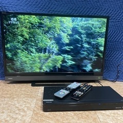 東芝テレビ32型HDDレコーダーセット