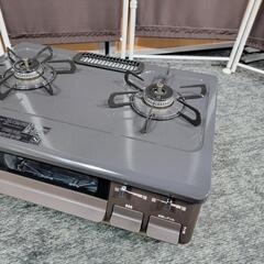 🙇‍♂️売約済み❌5835‼️配送設置は無料🙌‼️グリル未使用✨最新2022年製✨パロマ 都市ガス用 ガスコンロ