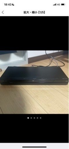 DVDレコーダー SHARP BD-ns510