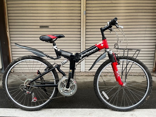 ★☆★折り畳み式　マウンテンバイク　26インチ　中古　21段変速　★☆★
