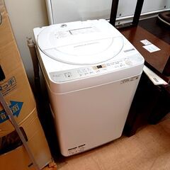 【ジモティ特別価格】SHARP 洗濯機 ES-GE6C 6kg ...