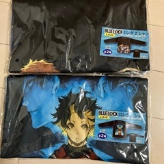 新品未使用非売品Lサイズ　ブルーロック ロングTシャツ A柄 B柄