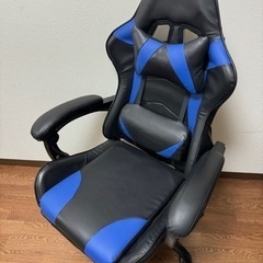 3点セット　①デスク②ラック（本棚）③チェア（ゲーミングチェア）