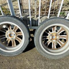 ミラジーノl650s　MINILITE　夏タイヤ付ホイール