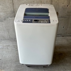 【中古】全自動洗濯機 乾燥機能付き 7kg HITACHI 日立...
