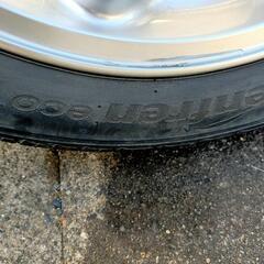 ミラジーノl650s　MINILITE　夏タイヤ付ホイール