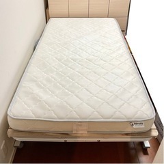 【購入価格25,000円】シングルベッド、マットレスセット