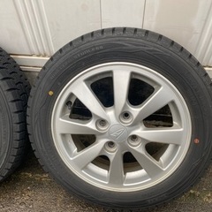 アルミホイール 155-65-14 18年製 8分山