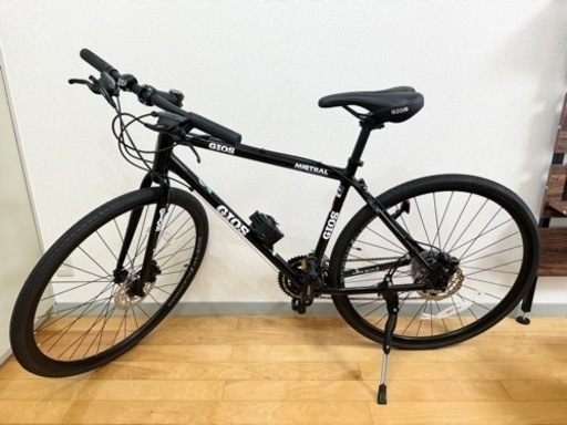 【新古車】【鍵\u0026スタンド付】GIOS MISTRAL DISC HYDRALIC