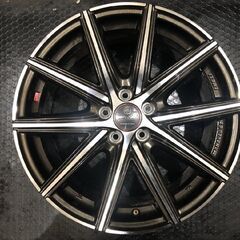 ENKEI SMACK VANISH エンケイ スマック ヴァニッシュ 17インチ 4本 7J5HPCD100+48 プリウス レガシィ等　(VHI322)