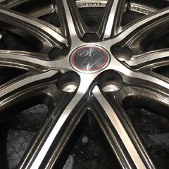 ENKEI SMACK VANISH エンケイ スマック ヴァニッシュ 17インチ 4本 7J5HPCD100+48 プリウス レガシィ等　(VHI322)