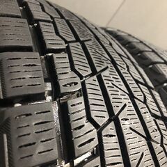 【YOKOHAMA G075 225/65R17】スタッドレス【BADX LOXARNY SPORT 17インチ 7J5HPCD114.3+48】バリ溝 エクストレイル CX-5等　(KTL012)