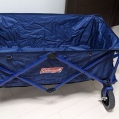コールマンCOLEMAN アウトドアワゴンデニム（青・ブルー）中古美品