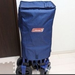 コールマンCOLEMAN アウトドアワゴンデニム（青・ブルー）中古美品