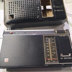 ナショナル Panasonic8  クラッシックポータブルラジオ